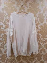 Блуза в молочному кольорі на зріст 156-164