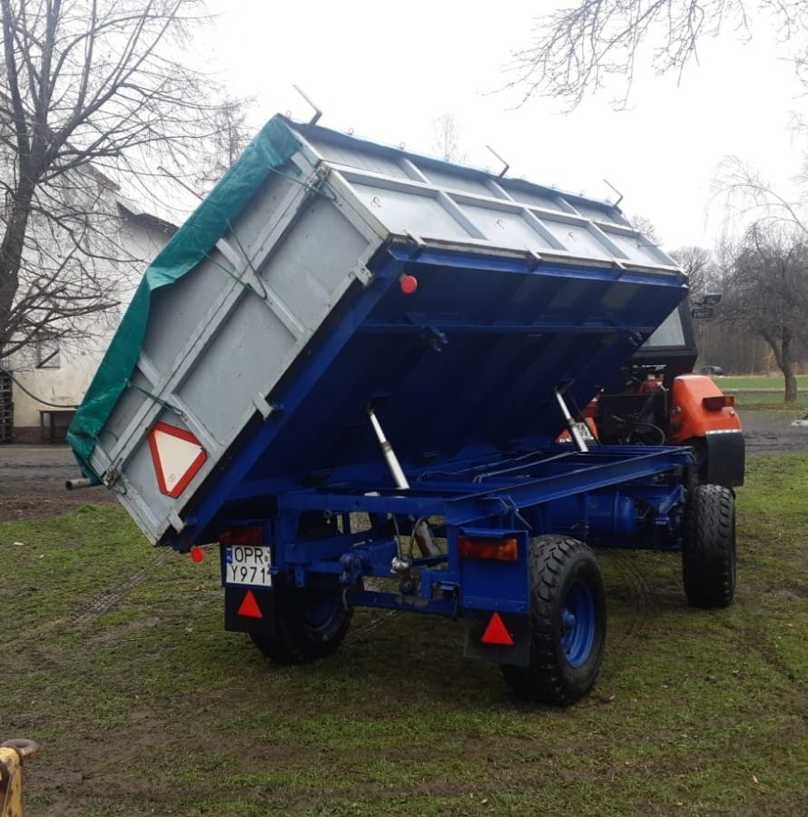 Przyczepa Autosan D-732 i BSS Brandyss Agro 12.09