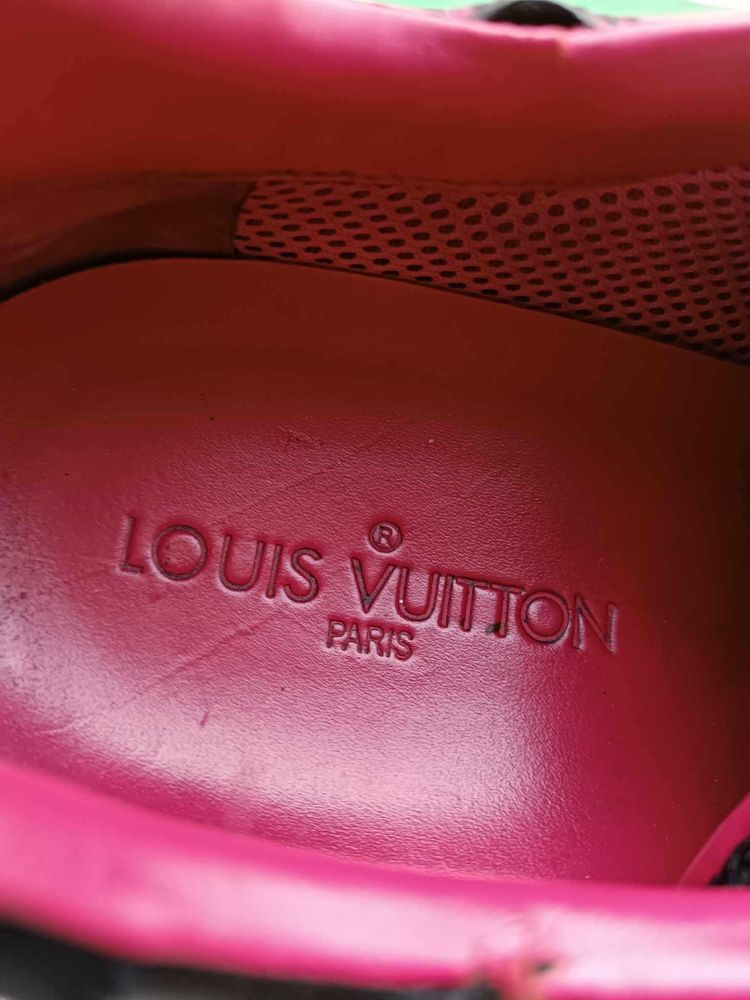 Oryginalne skórzane buty męskie Louis Vuitton