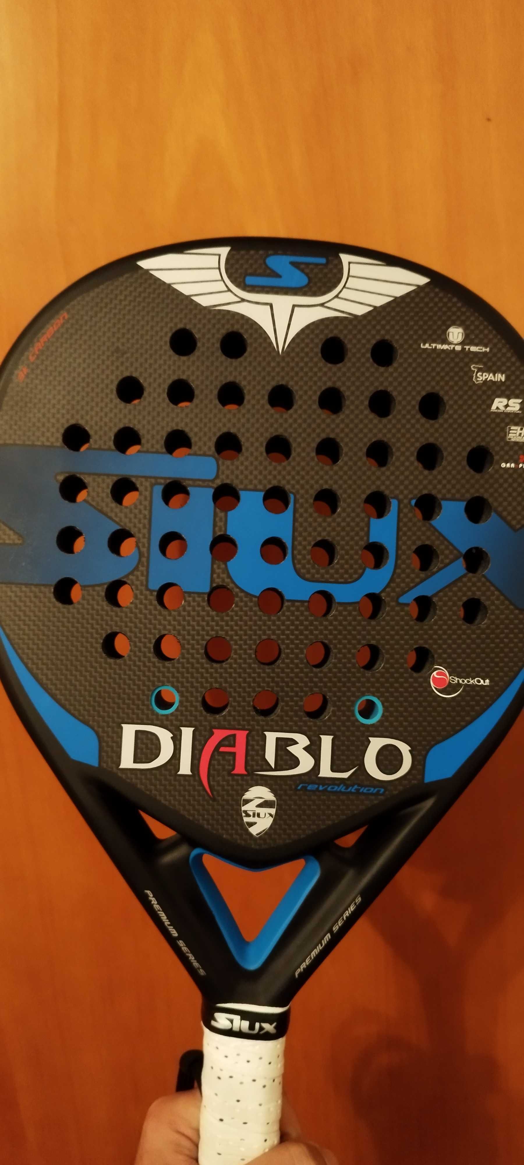 Raquete padel Siux Diablo + mochila Siux