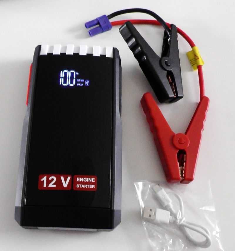 Power Bank z funkcją rozruchu  auta 10000mAh jump starter 12V