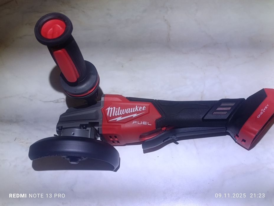 Milwaukee 2986-20 кутова шліф машинка, професійна болгарка