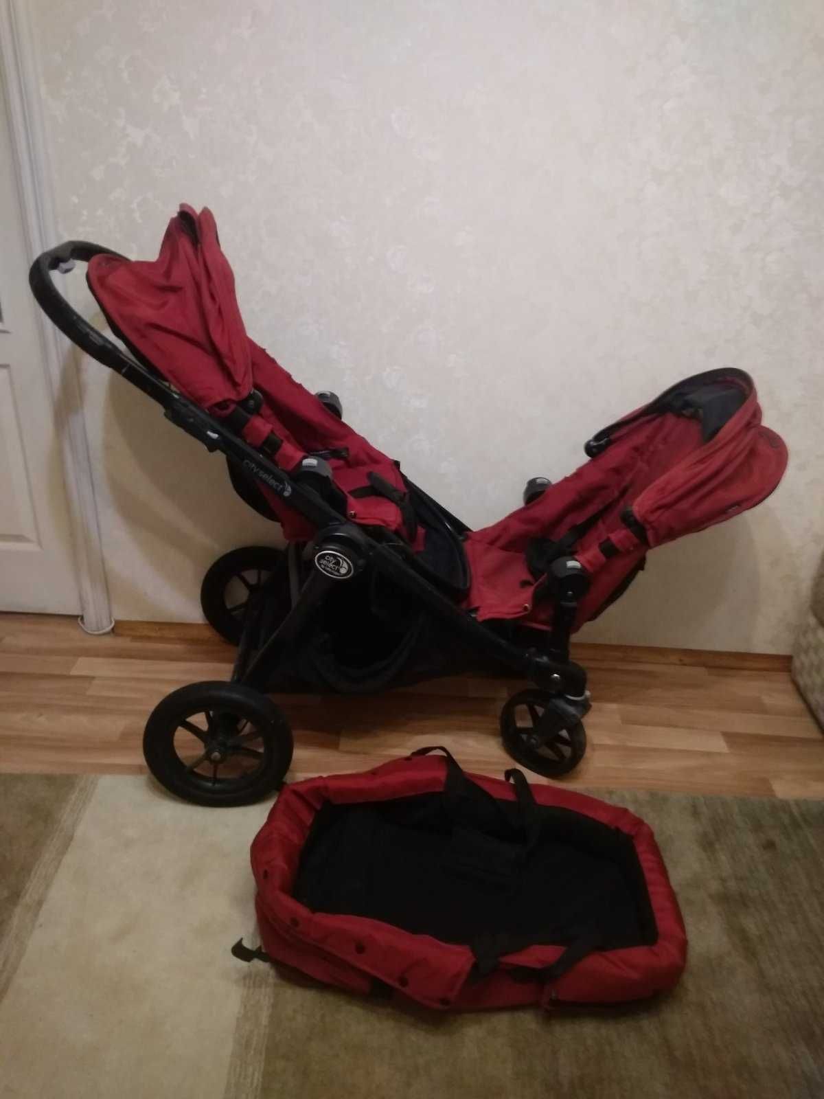 Дитячий візок для погодок або двійні Baby Jogger City Select Double