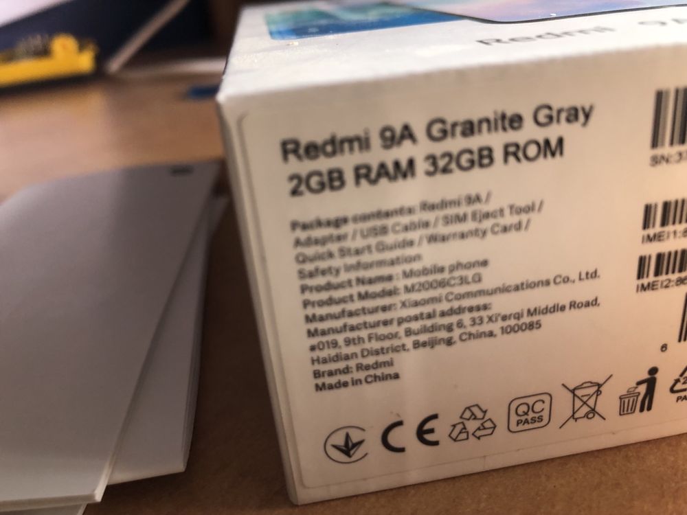 Xiaomi redmi 9a 32gb granite gray android