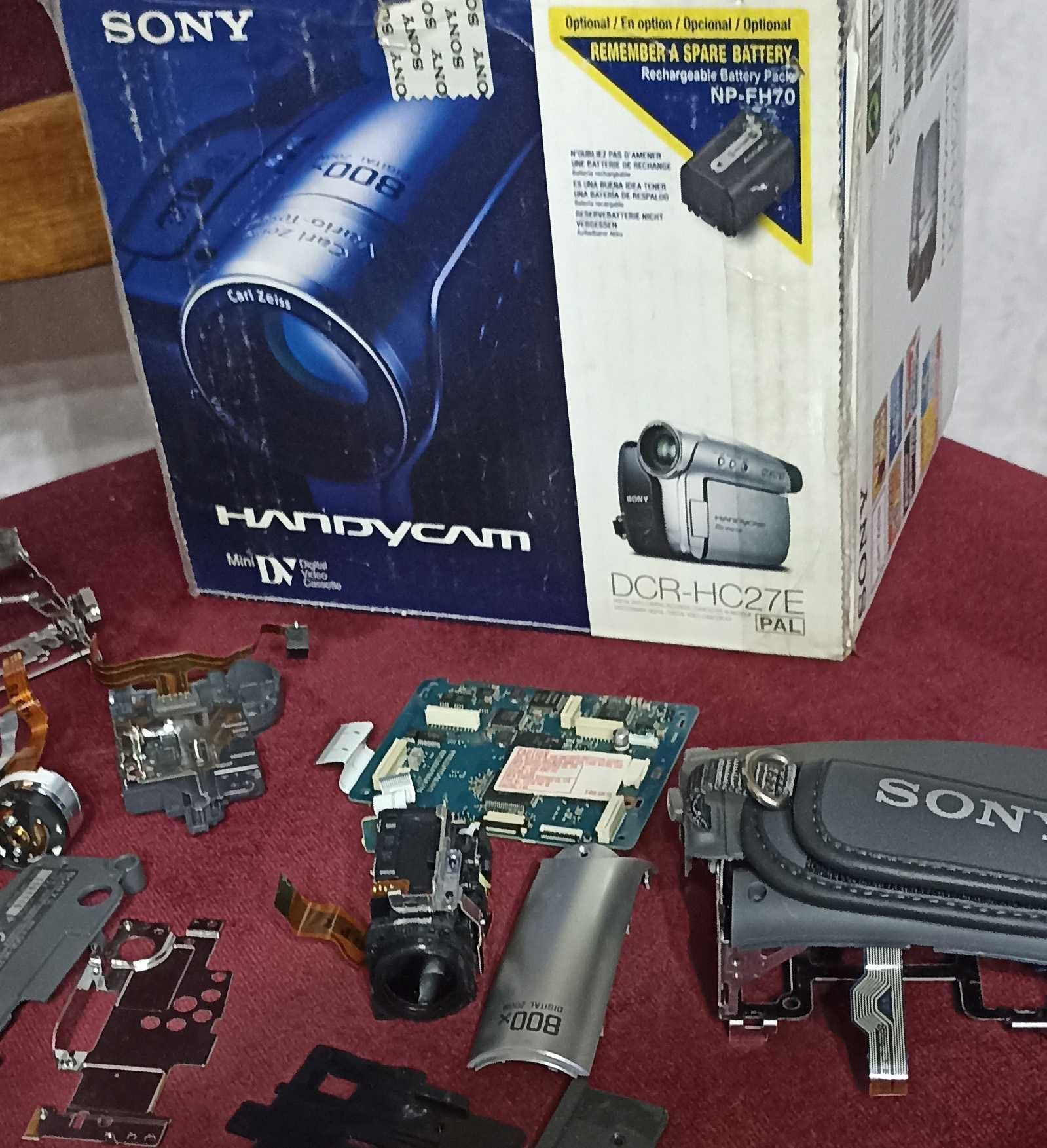 Запчасти от видеокамеры SONY DCR-HC27E miniDV