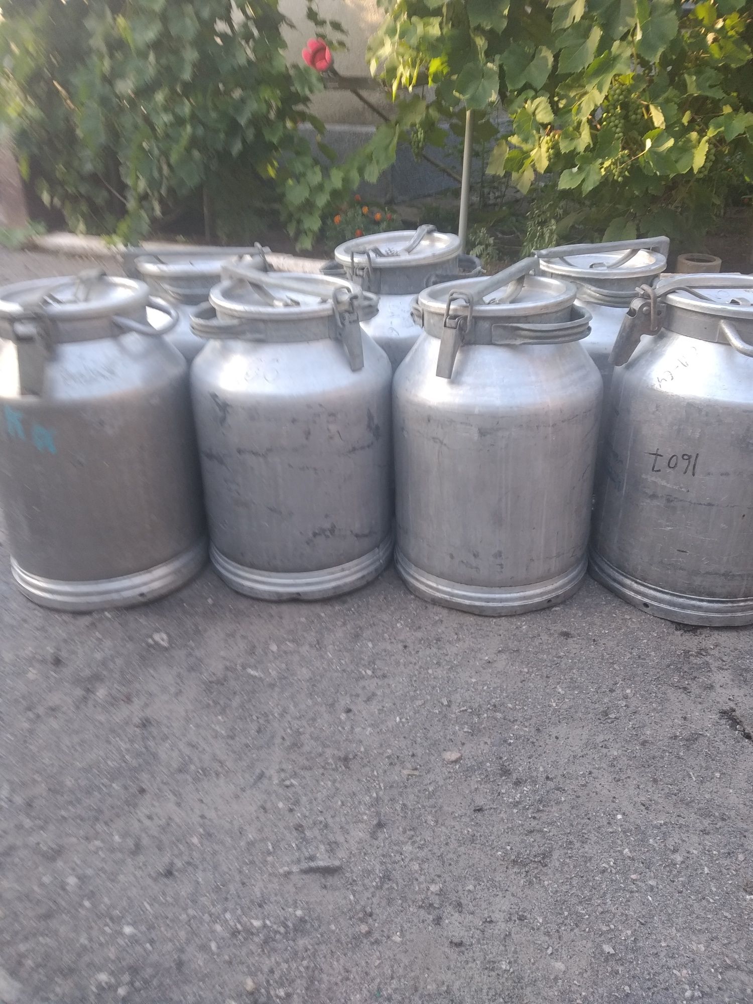 Алюмінієві бідони 40 л.