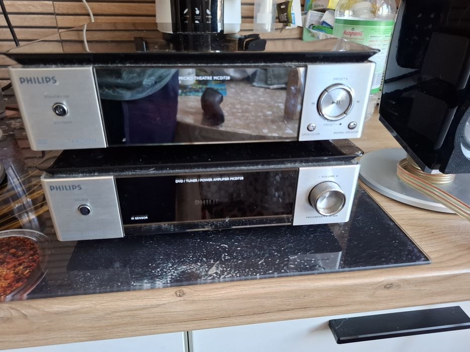 Wieża philips 2 głośniki plus tuba