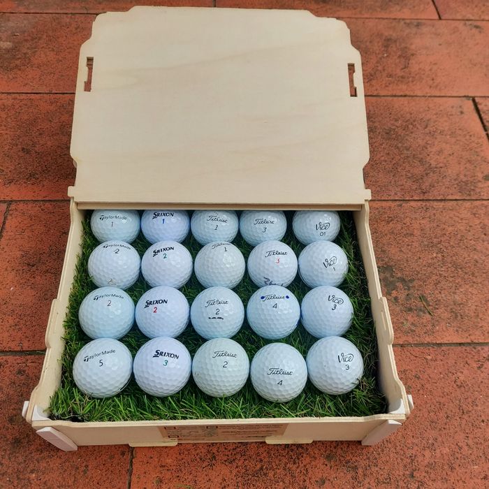 Bolas de golfe em excelente estado.
Vendo 25 bolas + ca