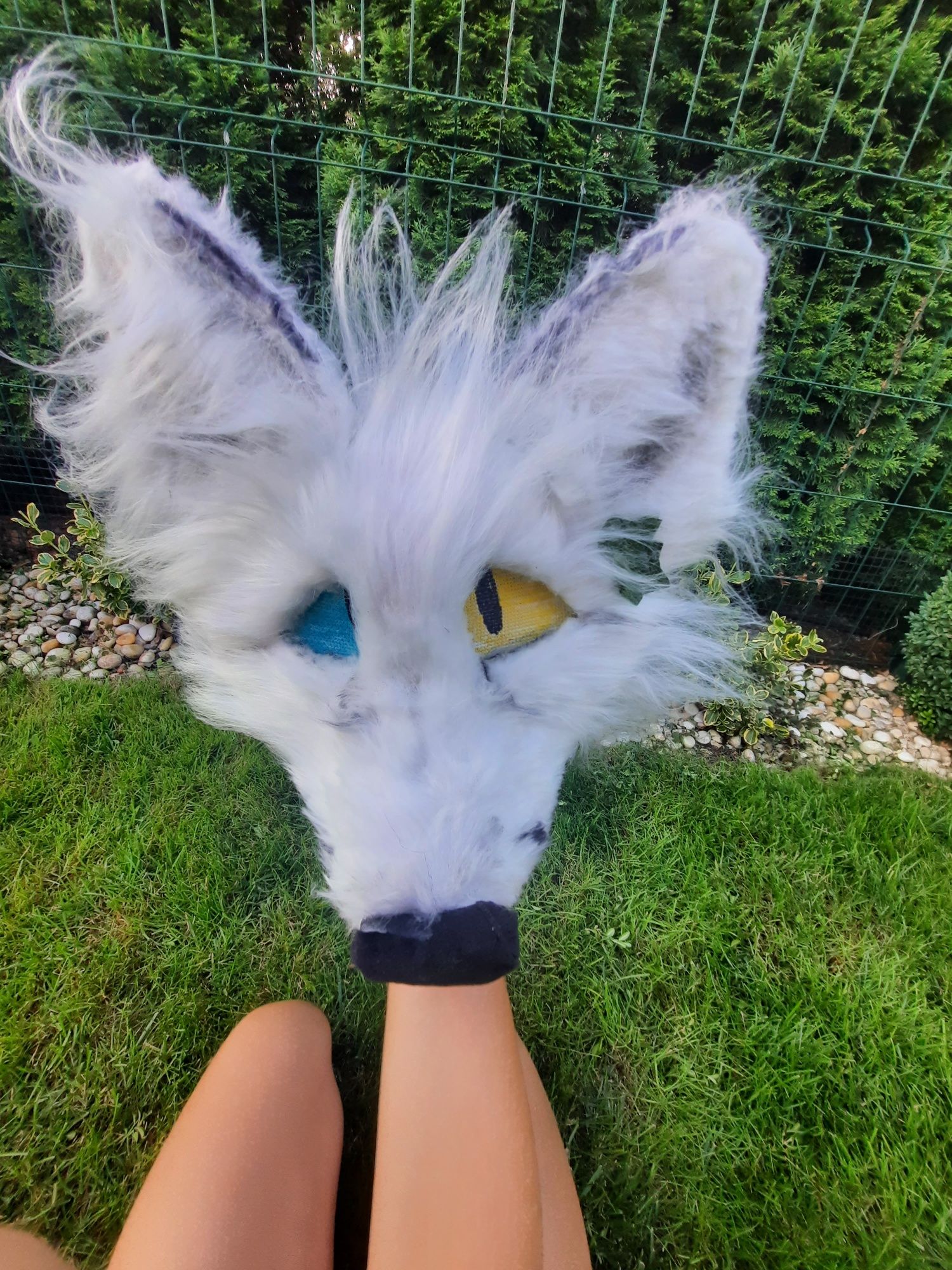 Duża Maska Lisa therian/furry