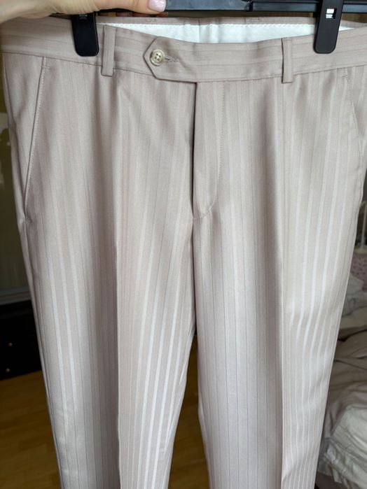 Класичний чоловічий костюм Voronin світлий розмір 92-80