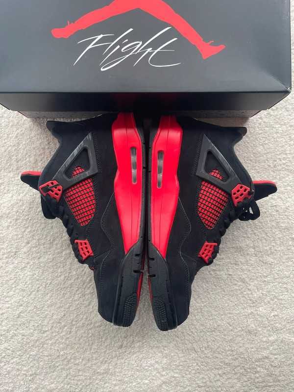 Nike Air Jordan 4 Retro Red Thunder 40