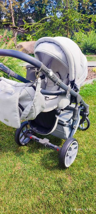 wózek dziecięcy Baby Merc 3 w 1 z fotelikiem samochodowym