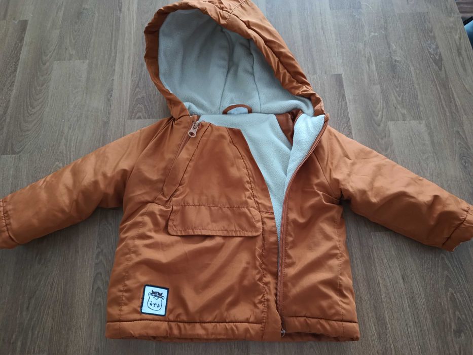 Kurtka niemowlęca ocieplana rozmiar 74