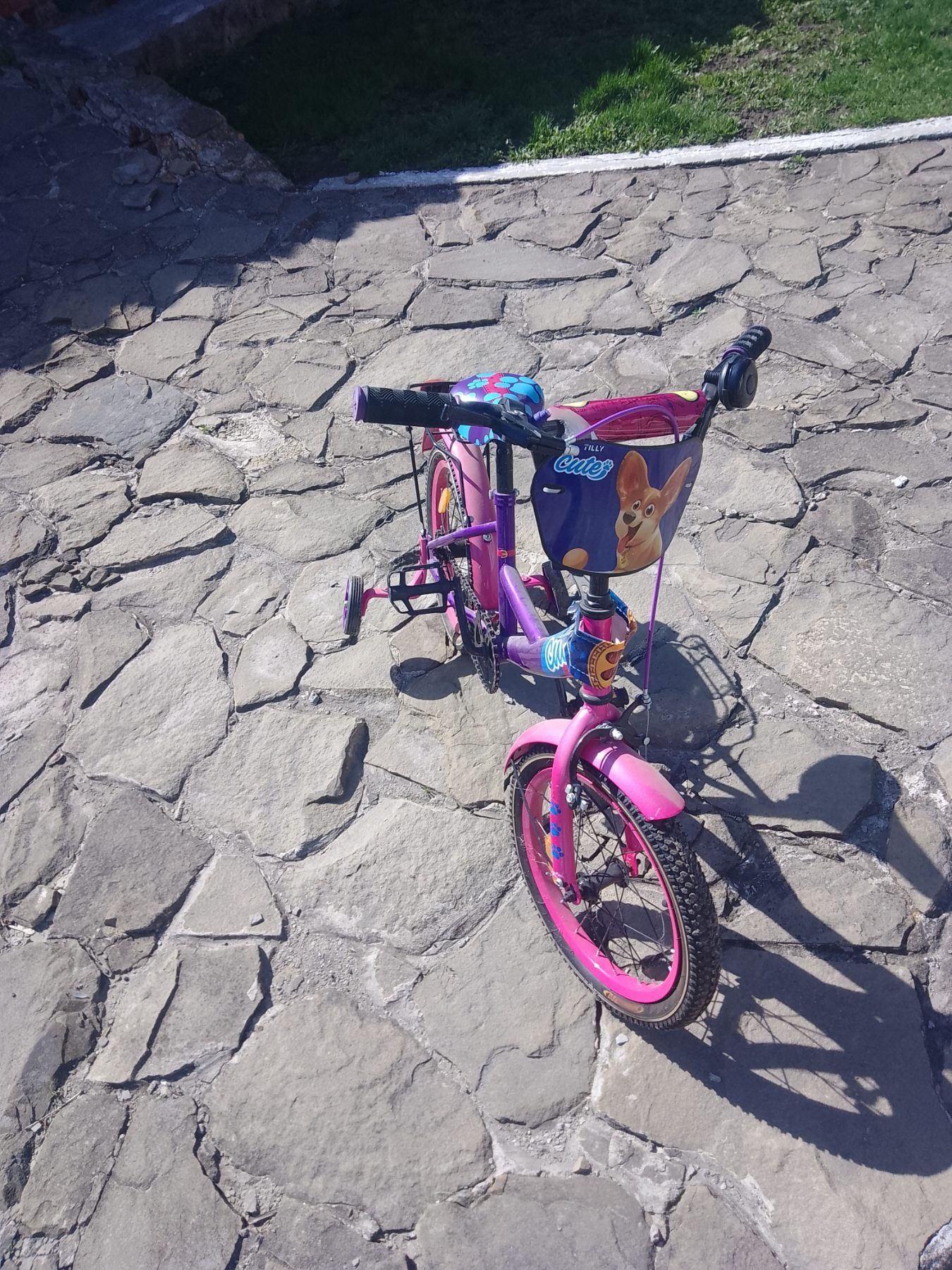 Велосипед детский  на возраст 4-6лет,колесо.16 "