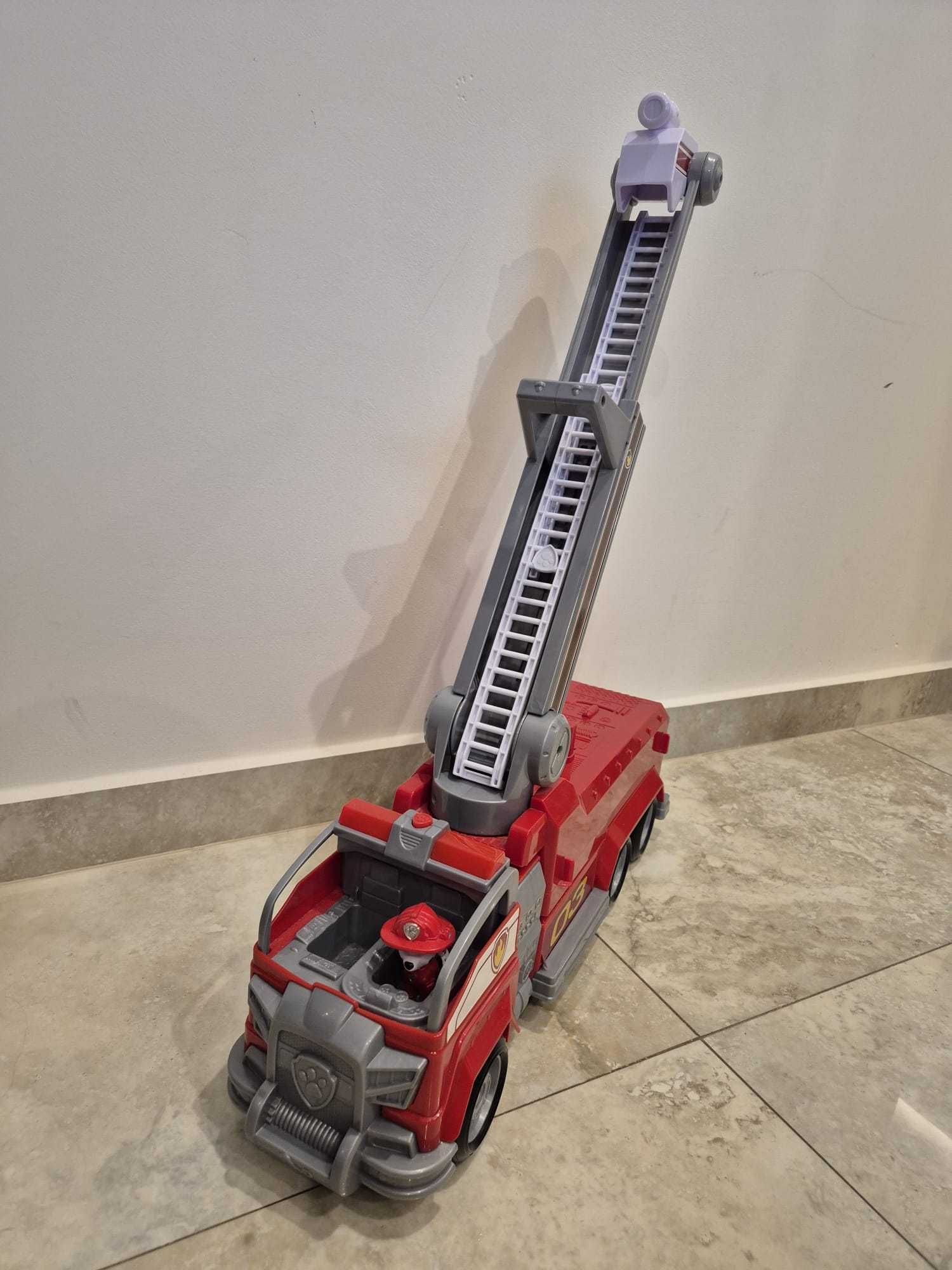 Psi Patrol Marshall Transformujący Wóz strażacki XL Pojazd + figurka