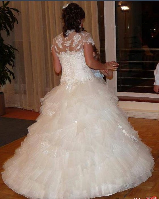 Suknia ślubna GIOVANI EMMI MARIAGE, Ecru rozmiar 38/40.