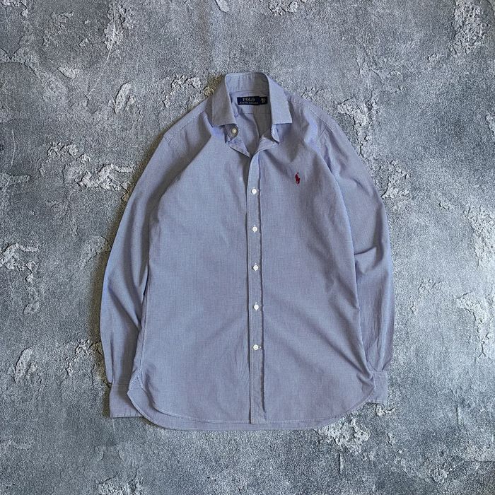 Рубашка у клітирку від polo ralph lauren vintage, рубашка ральф лаурен