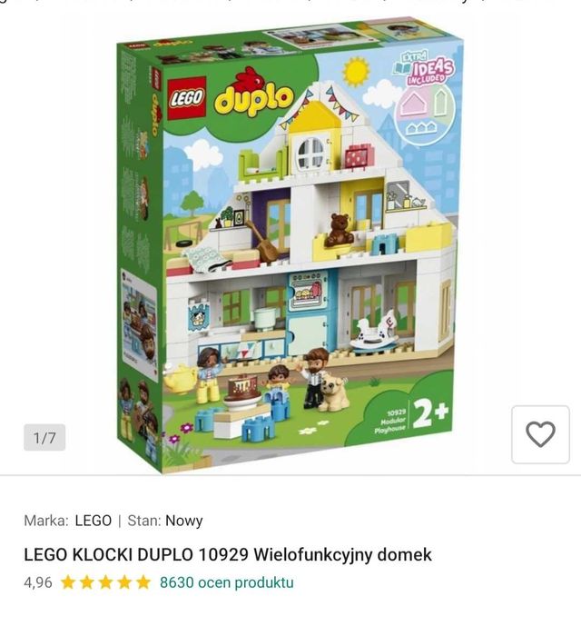 LEGO Duplo 10929 Domek XXL