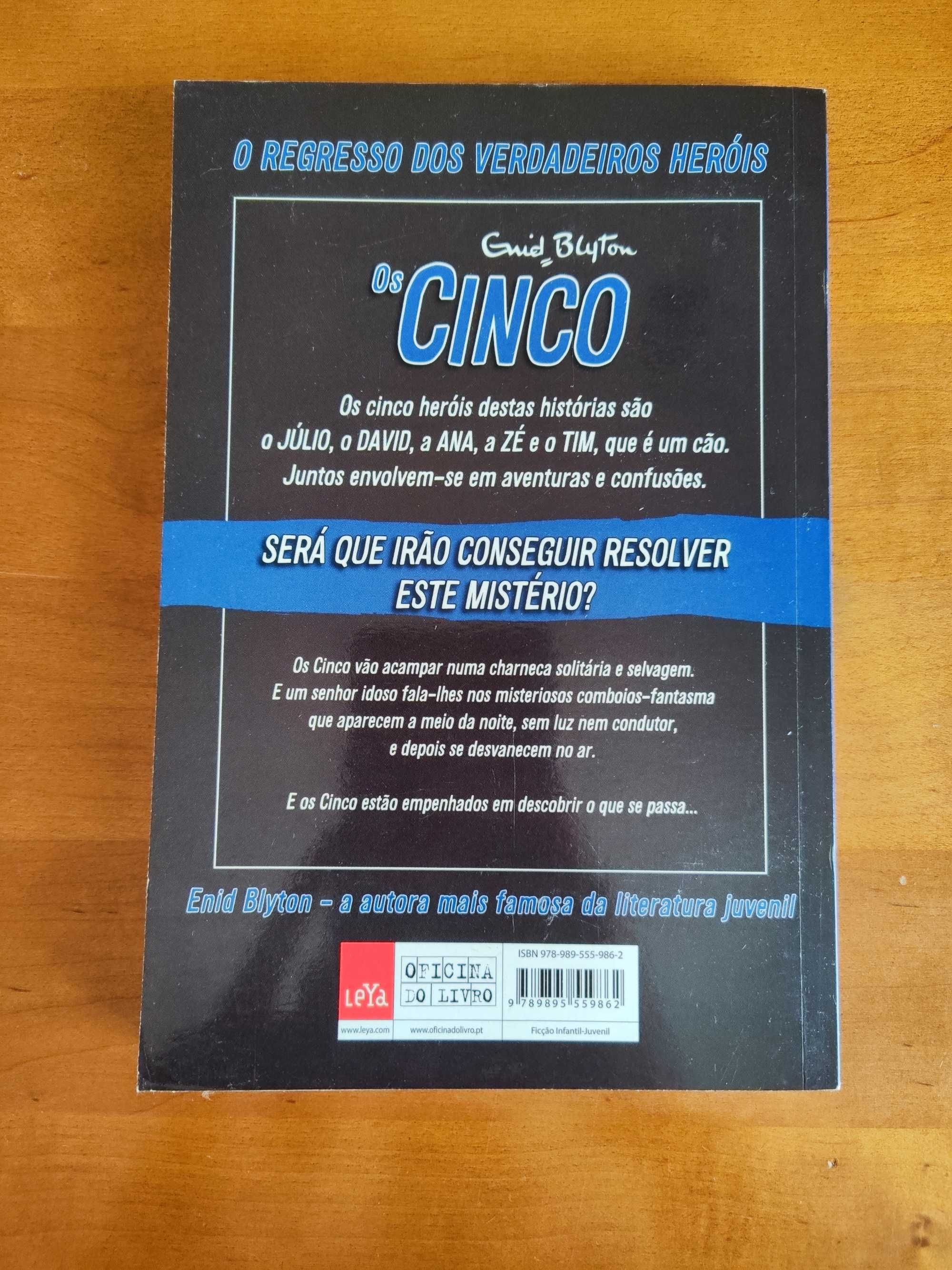 Livros "Os Cinco"