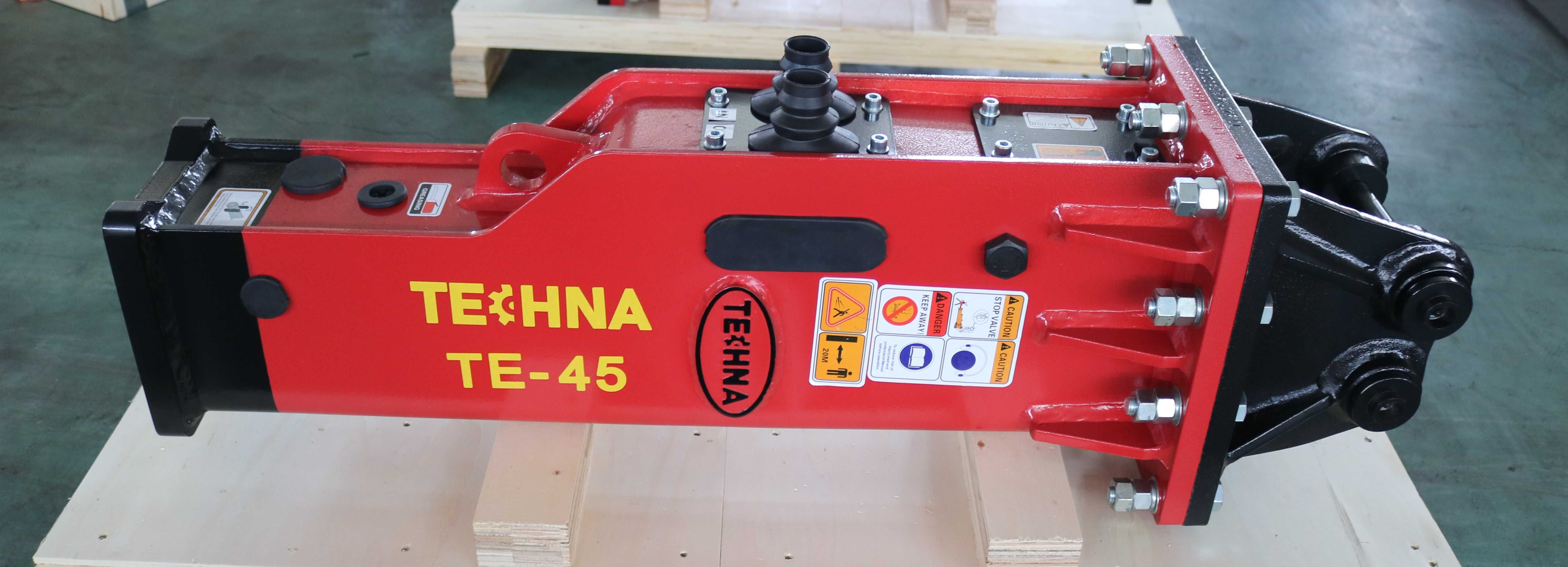 Młot hydrauliczny MINIkoparki ton Techna TE-45 125 kg  CAT 301.6 301.8