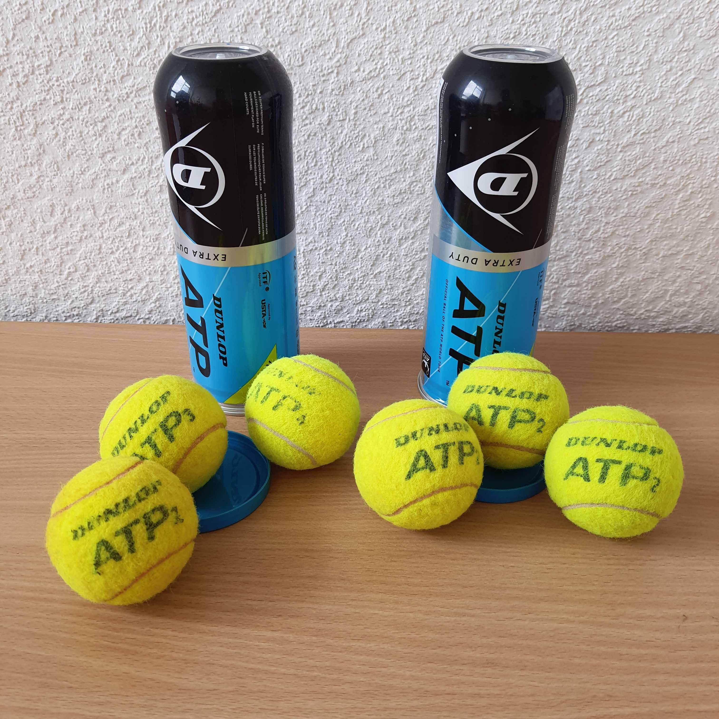 Теннисные мячи Babolat Dunlop новые и в отличном состоянии в тубе