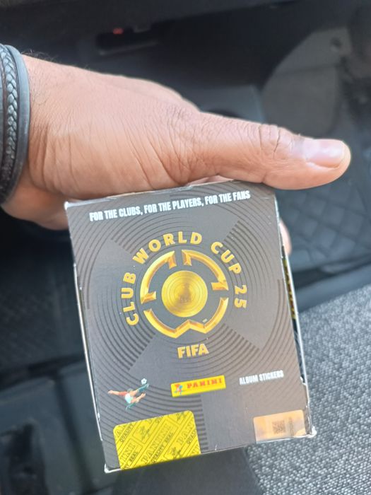 Panini Club World CUP 25 caixas 50 Saquetas