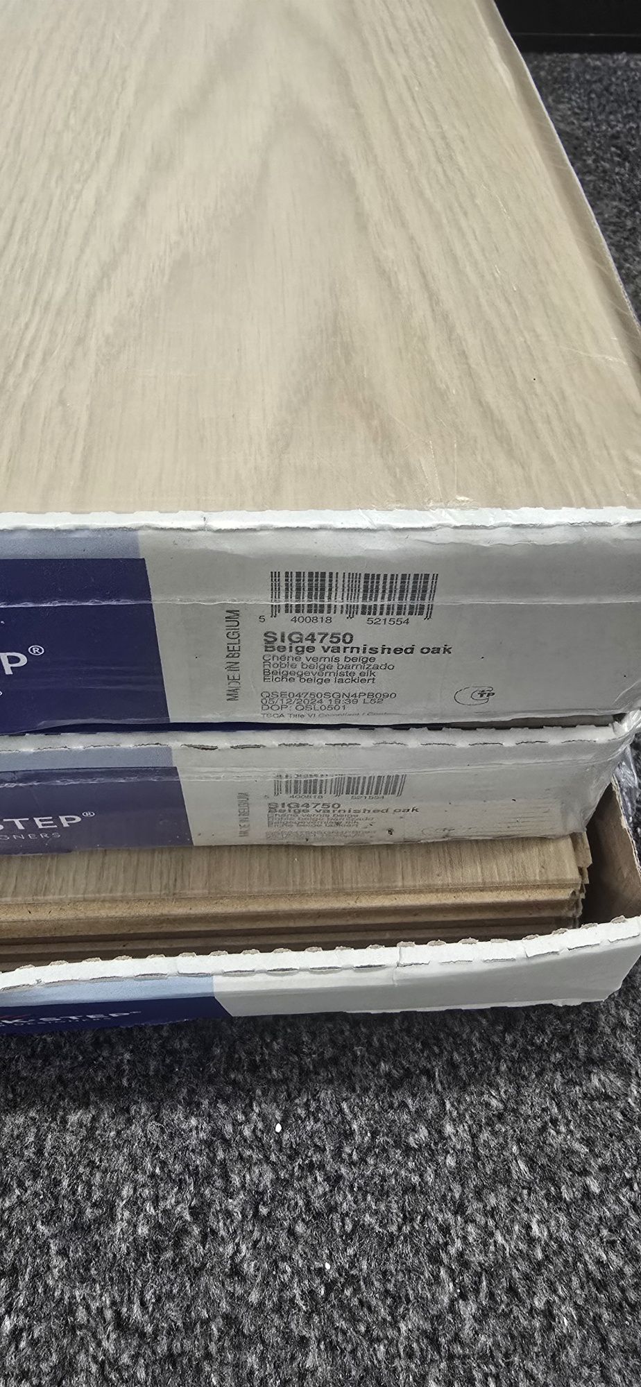 Panele Quick step SIG4750 dąb beżowy lakierowany 5,85m2