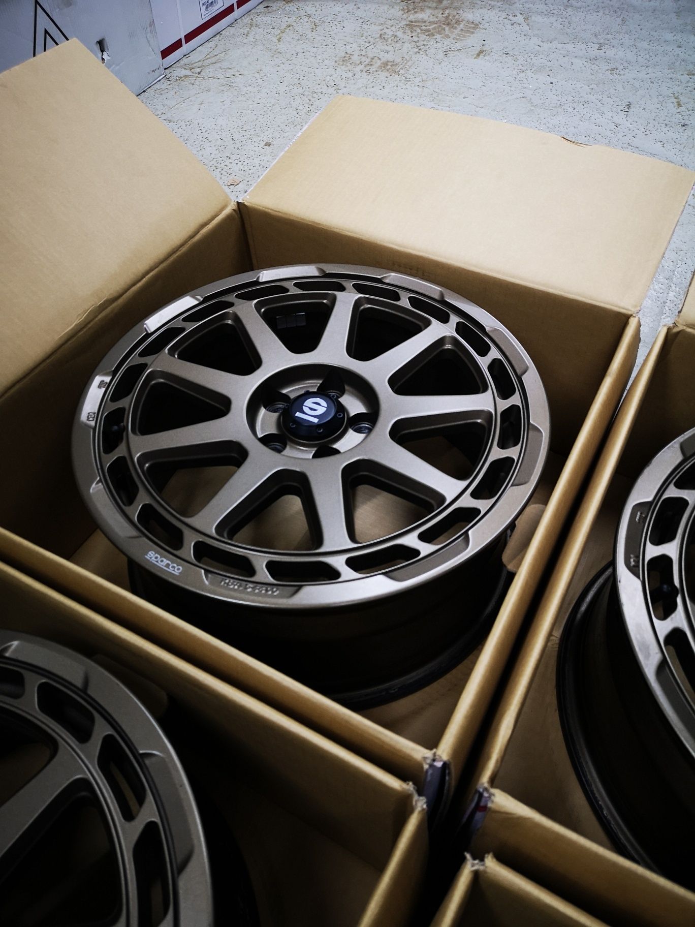Felgi Sparco Gravel 18" 8J 18x8J 5x108 RALLY BRONZE