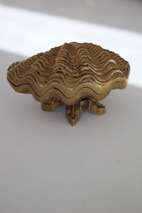 Caixa de bronze vintage