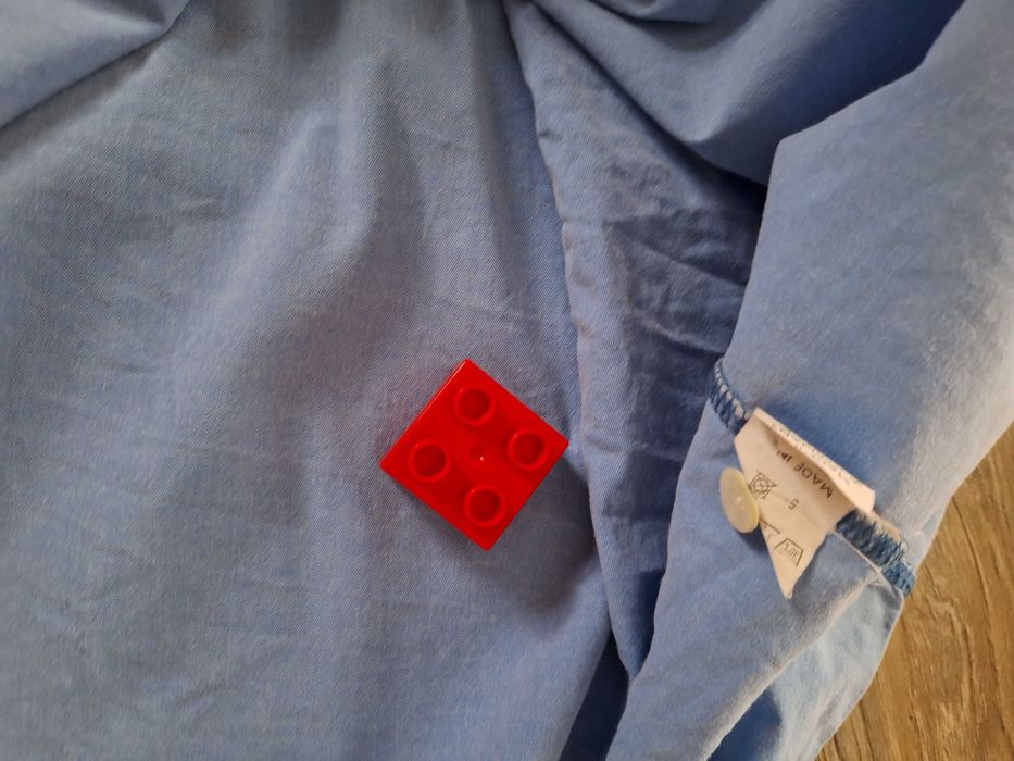 Koszula damska- a'la jeansowa- z naszywkami- Theresa Koenig