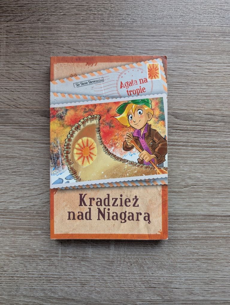 książka "Agata na tropie. Kradzież nad Niagarą" Sir Steve Stevenson