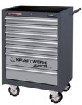 Carro de Ferramenta Compacto de 7 gavetas com 339 Peças Kraftwerk