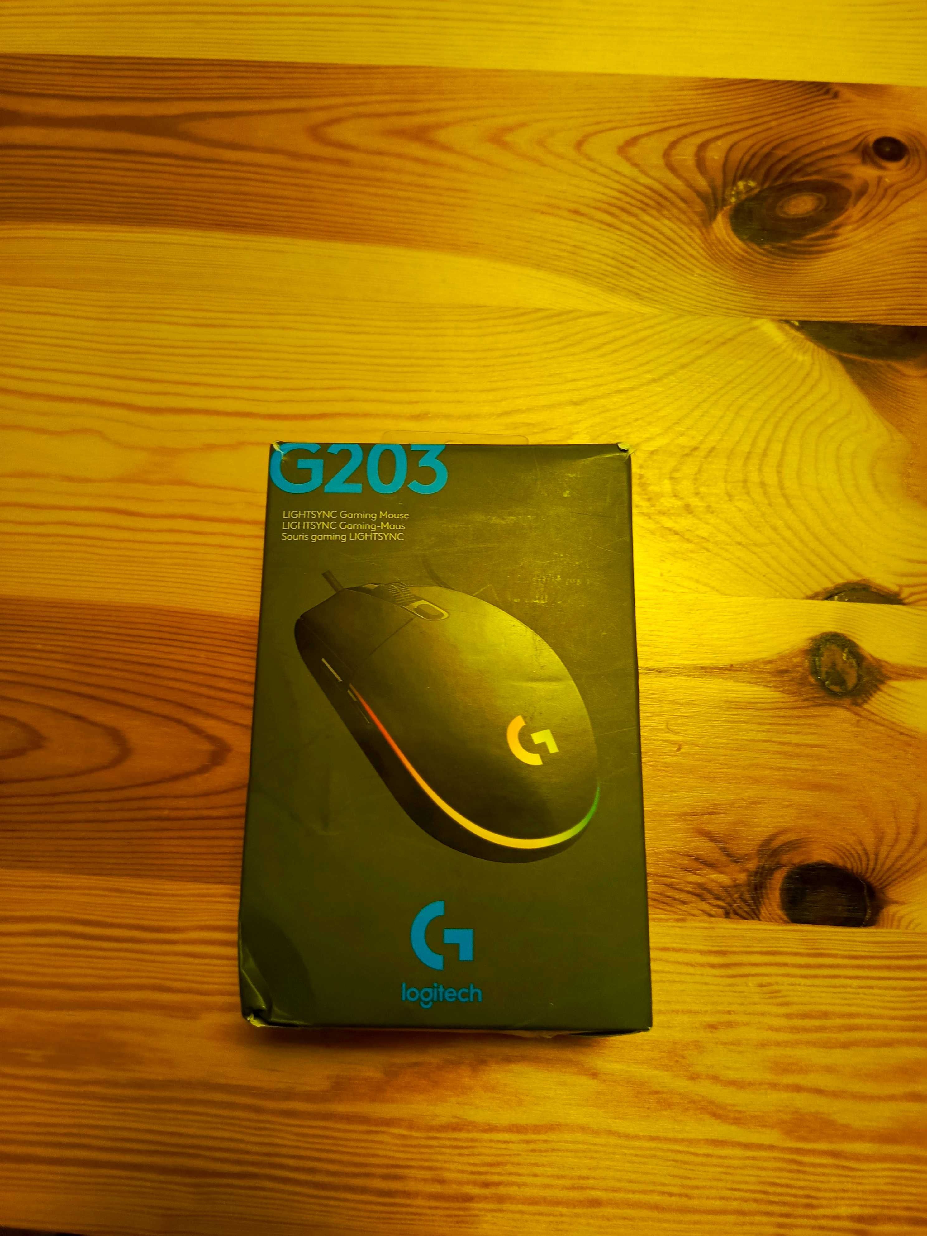 Logitech G203 Myszka przewodowa