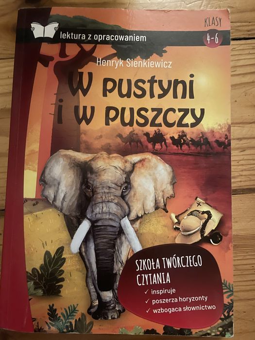 Ksiazka lektura - W pustyni i w puszczy