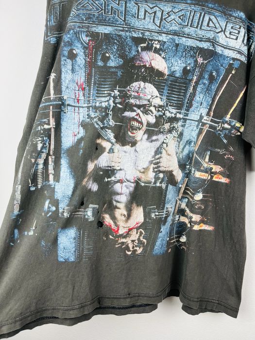 Szara koszulka Iron Maiden The X Factor Tour T-shirt rozmiar XXL fit L