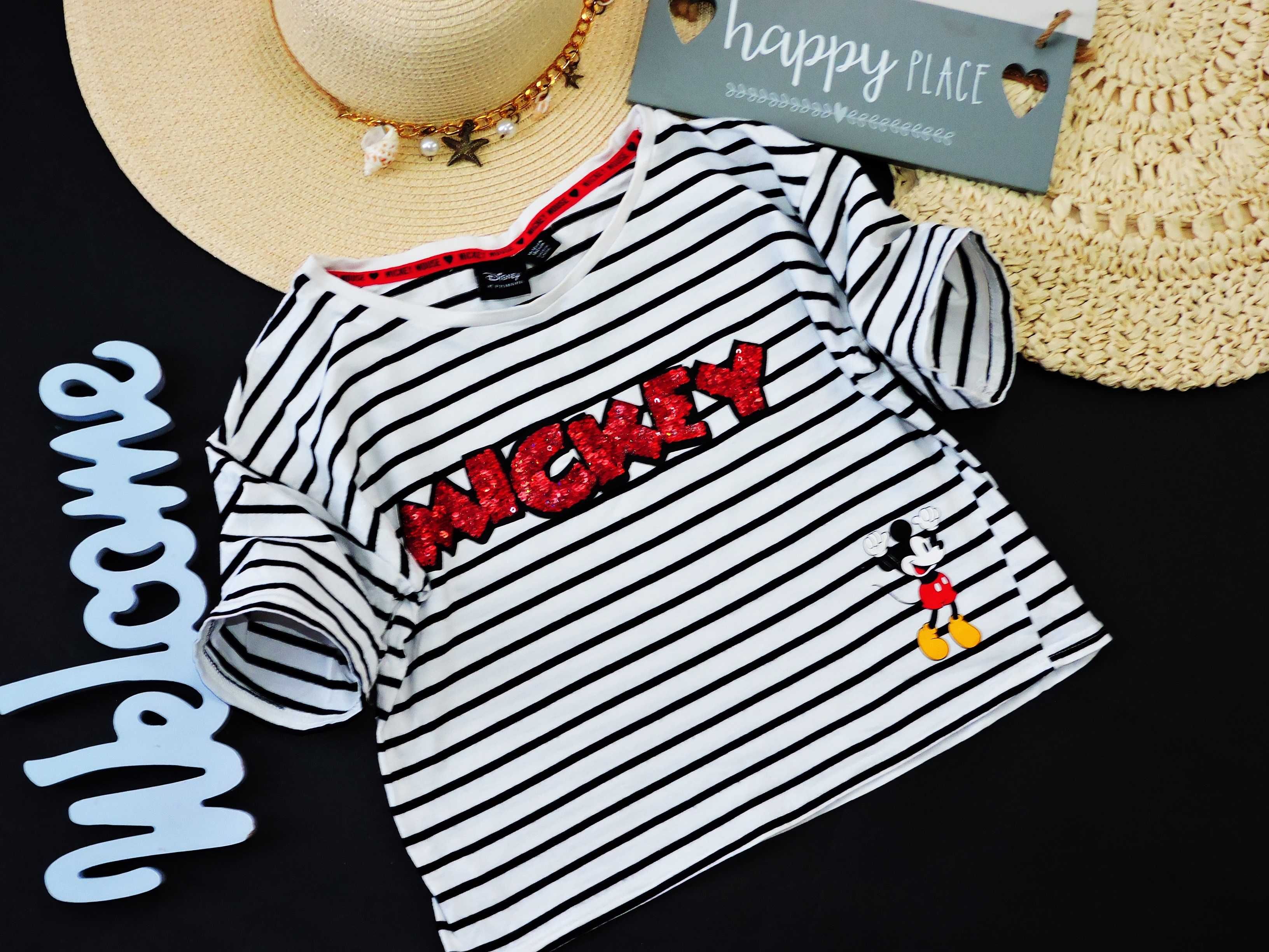 Primark crop top t shirt Myszka Mickey 152