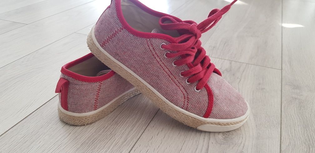 Trampki Zara 35 espadryle jak nowe