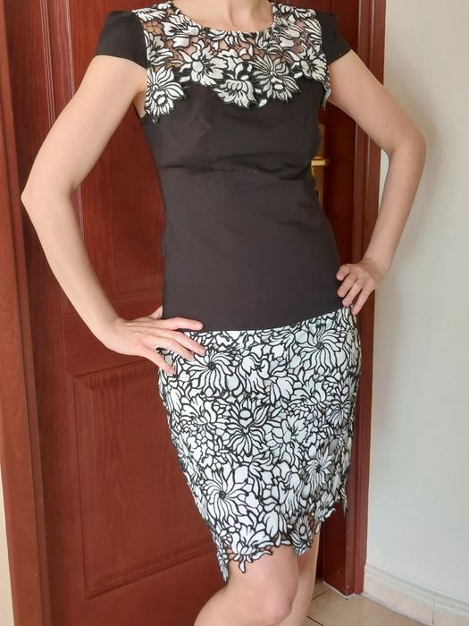 Komplet spódnica z bluzka r.38 Orsay