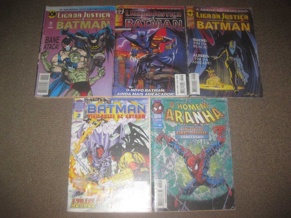 26 Livros de Banda Desenhada da Marvel e DC