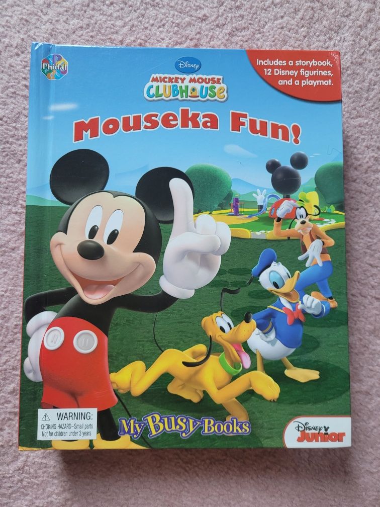 Myszka Miki książka z figurkami