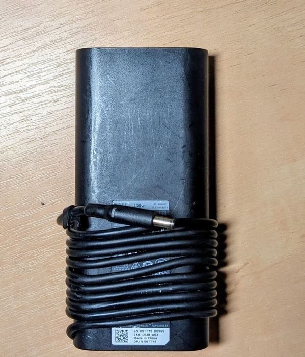 Блок живлення Dell 130w 19.5V 6.67A 4.5x3mm. Оригінал, кількість