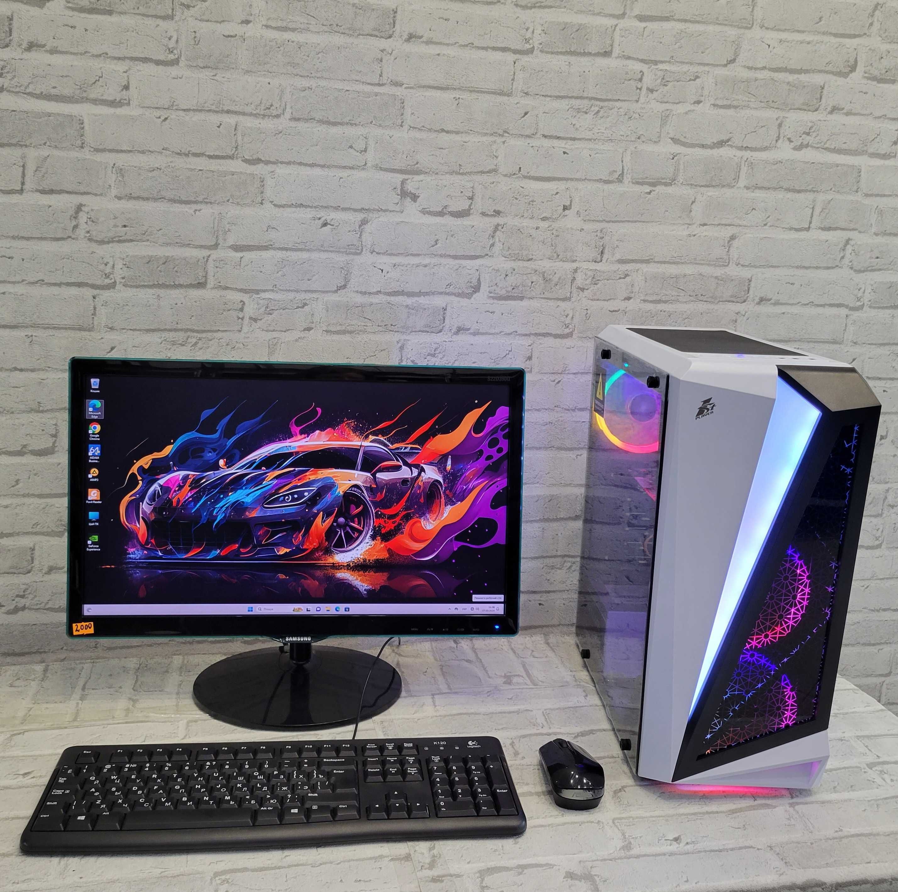 Ігровий комп'ютер Core i5/16gОЗУ/GTX1060-6гб/GTA5 RDR2 WoT Сталкер CS2