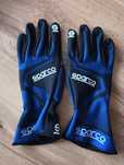 Rękawice Sparco Rush kartingowe rajdowe wyścigowe rozm 12 XL NOWE Blue
