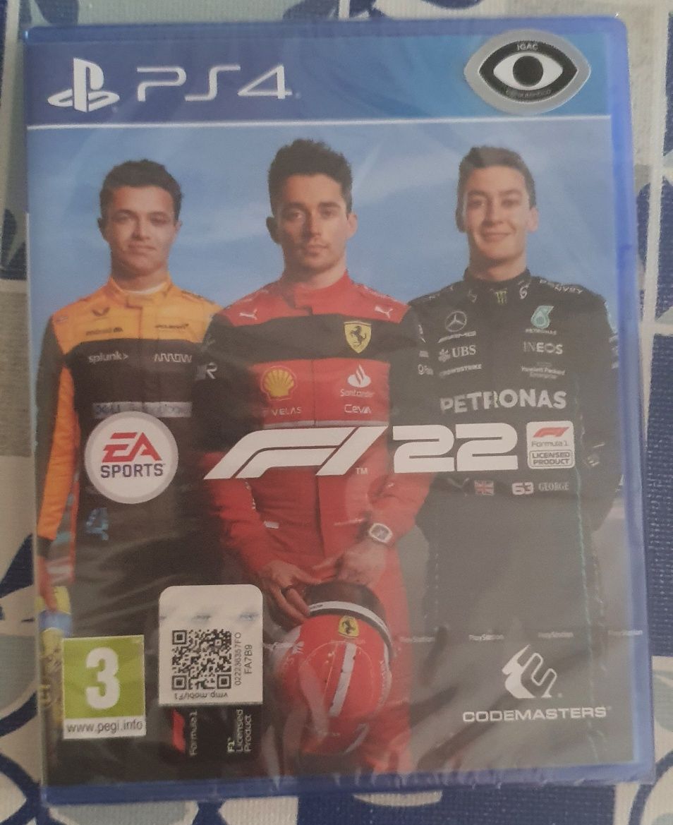 Jogo F1 22 PS4 Novo