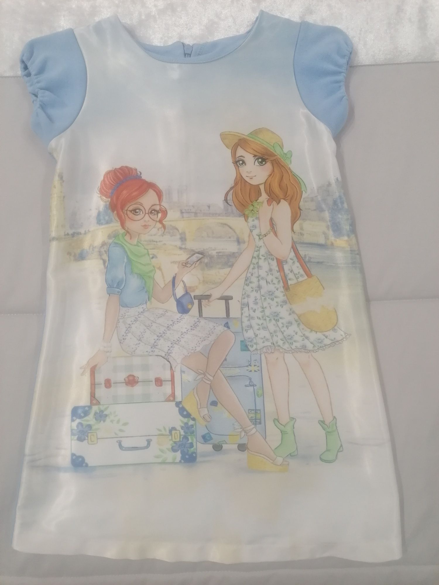 Vestido lindo Tam 3/4 anos