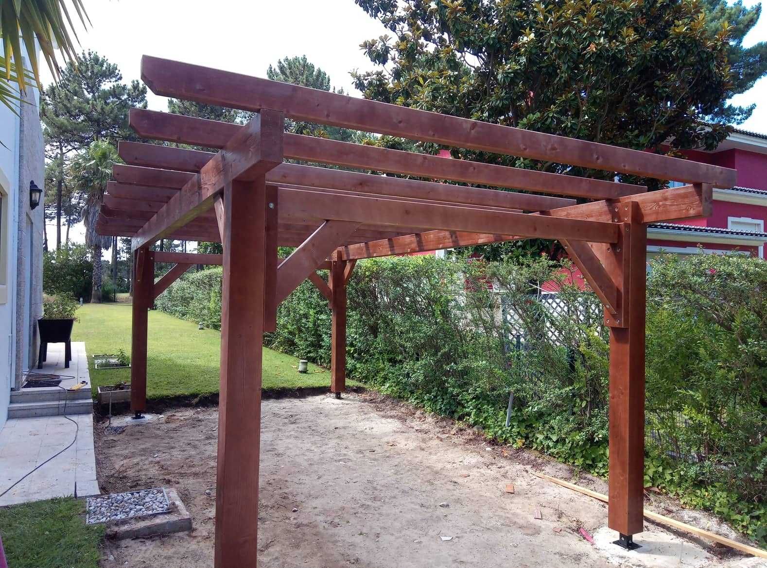 pergolas em madeira - Madeira&Conforto - prg.3