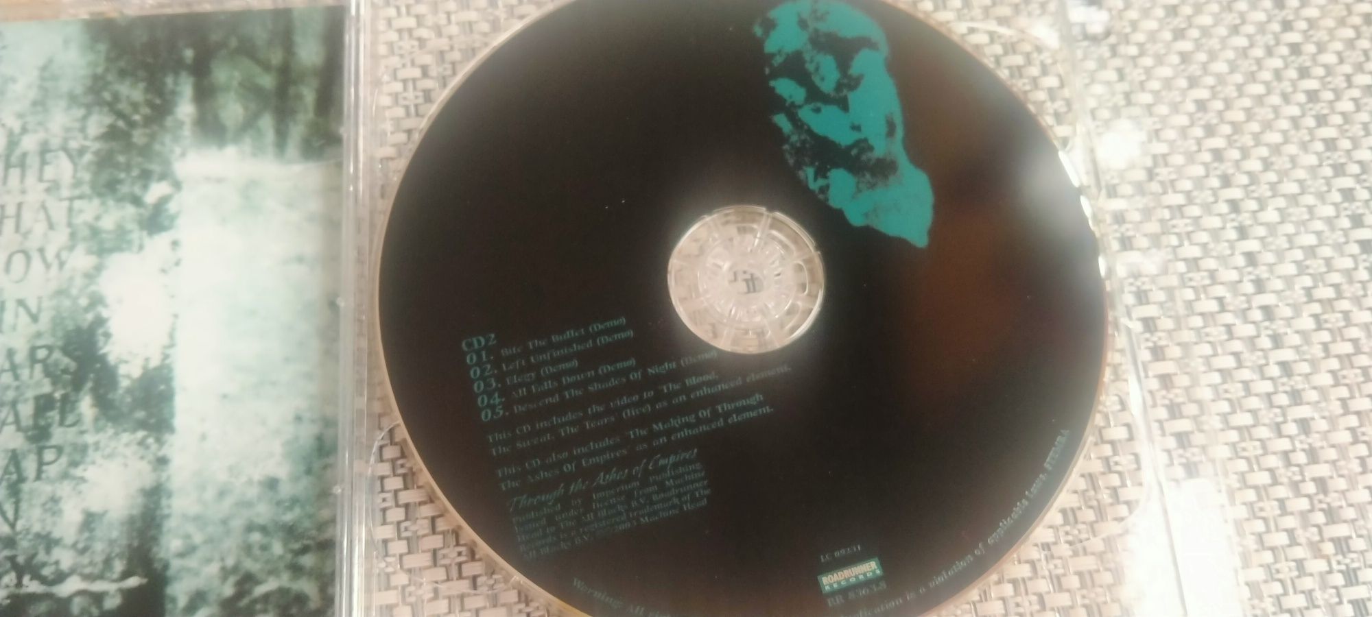 Płyta 2 CD machine head limited edition through the ashes