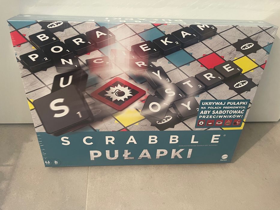 Scrabble pułapki, super gra NOWA