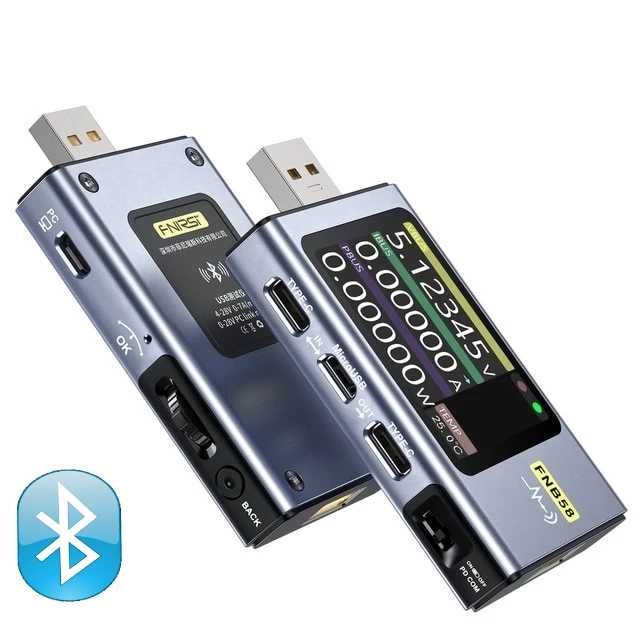 FNB58 Fnirsi USB тестер (Bluetooth)