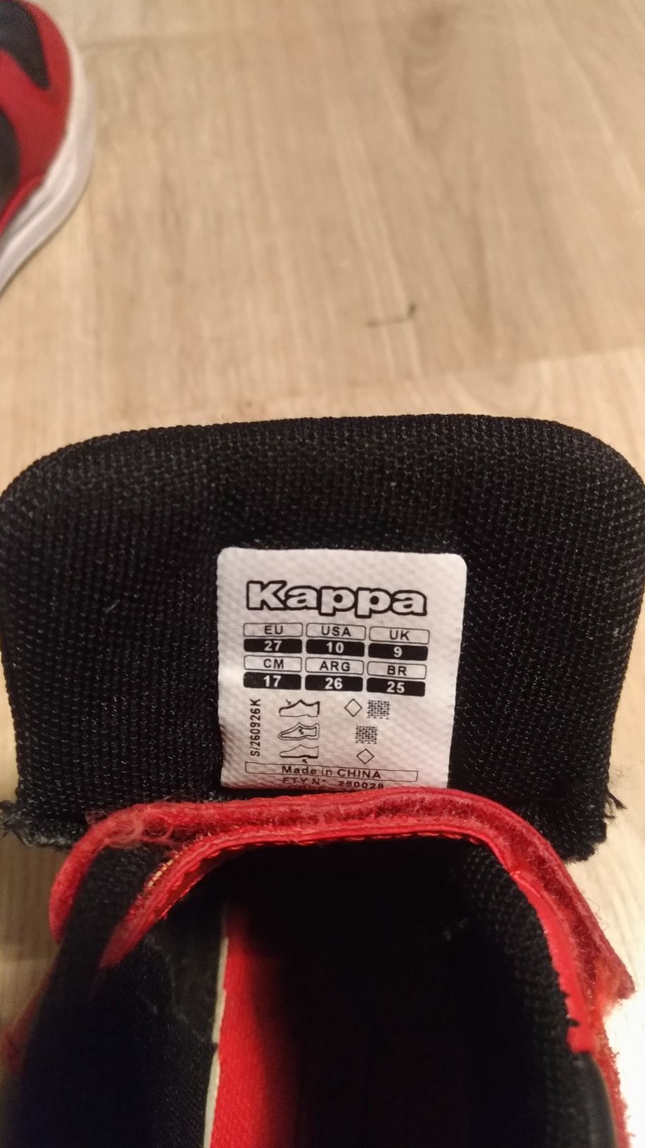 buty Kappa r. 27 dla wąskiej stopki